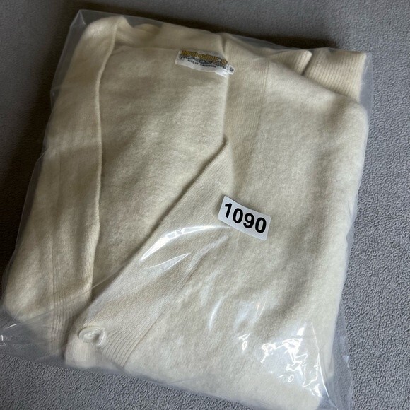 Vintage Moores  Button Up Cardigan Finest Cashmere Size 46 - Picture 16 of 16